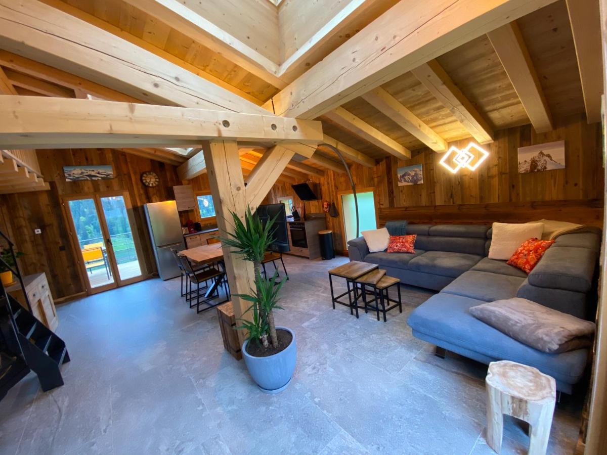 Chalet Du Champel Jacuzzi Saint-Gervais-les-Bains Exterior foto
