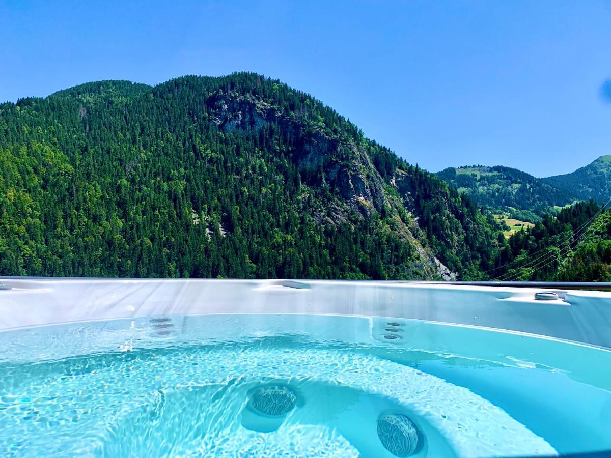 Chalet Du Champel Jacuzzi Saint-Gervais-les-Bains Exterior foto