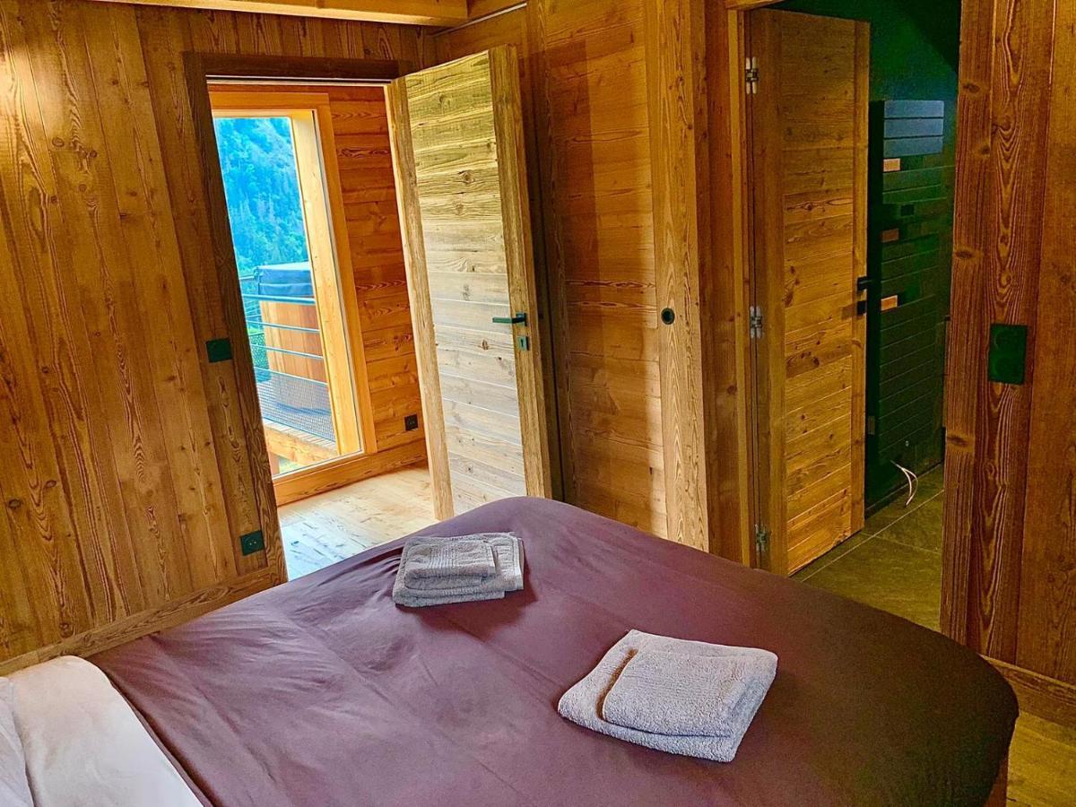 Chalet Du Champel Jacuzzi Saint-Gervais-les-Bains Exterior foto